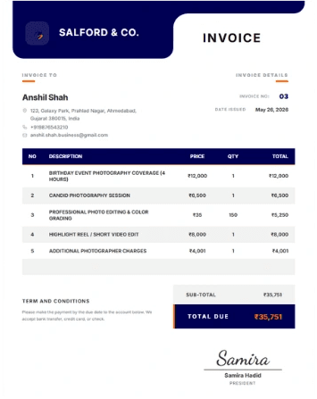 All-in-one photographer business management dashboard with invoices and galleries