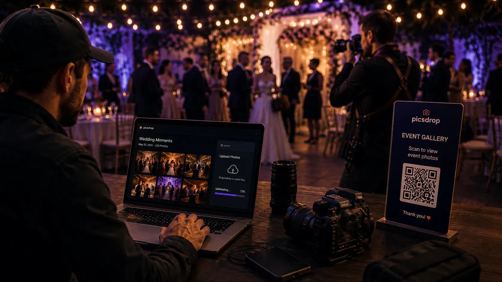 How to Set Up a QR Code Photo Sharing Station at Your Next Event
