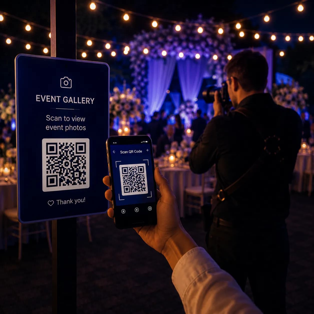 QR Code Photo Sharing at Events: The Instant Guest Gallery Guide