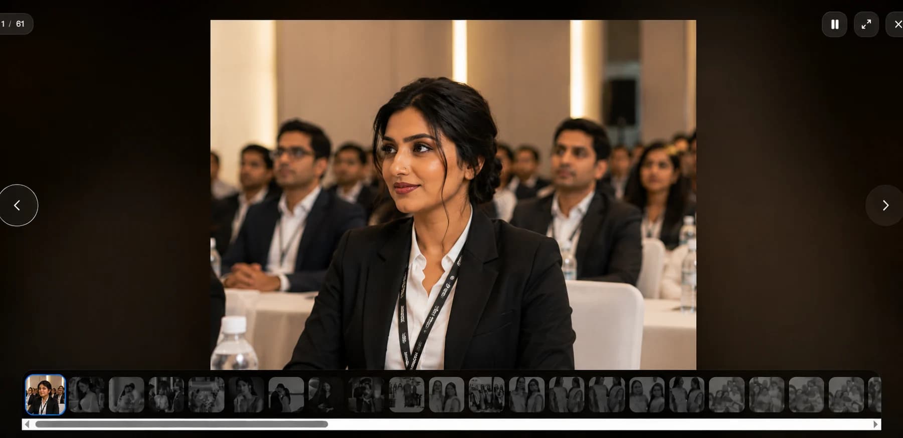 Project Real-Time Event Highlights on Big Screens