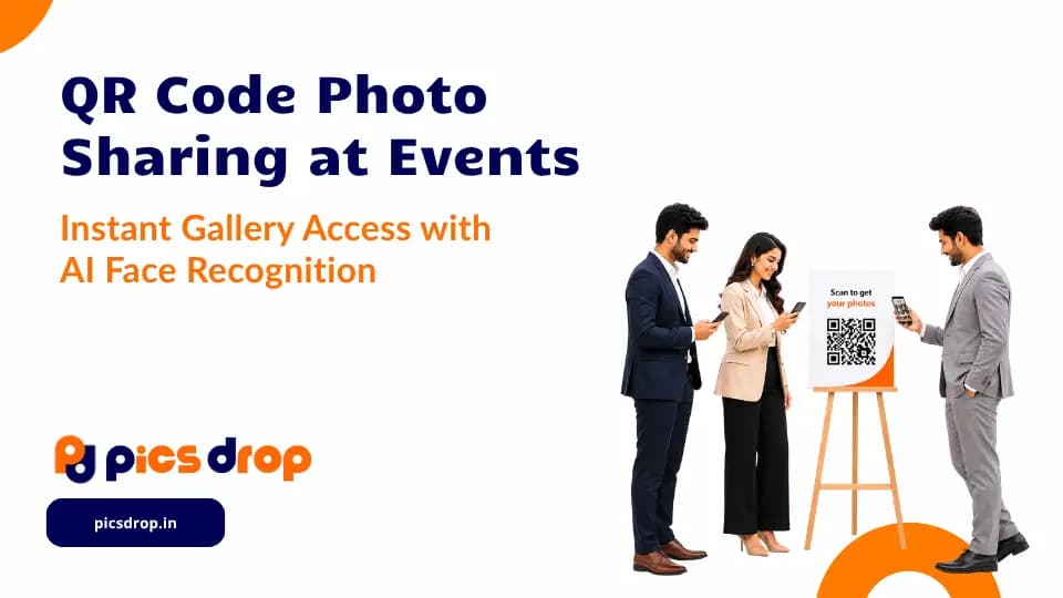 QR Code Photo Sharing for Events - Instant Gallery Access with AI Face Recognition
